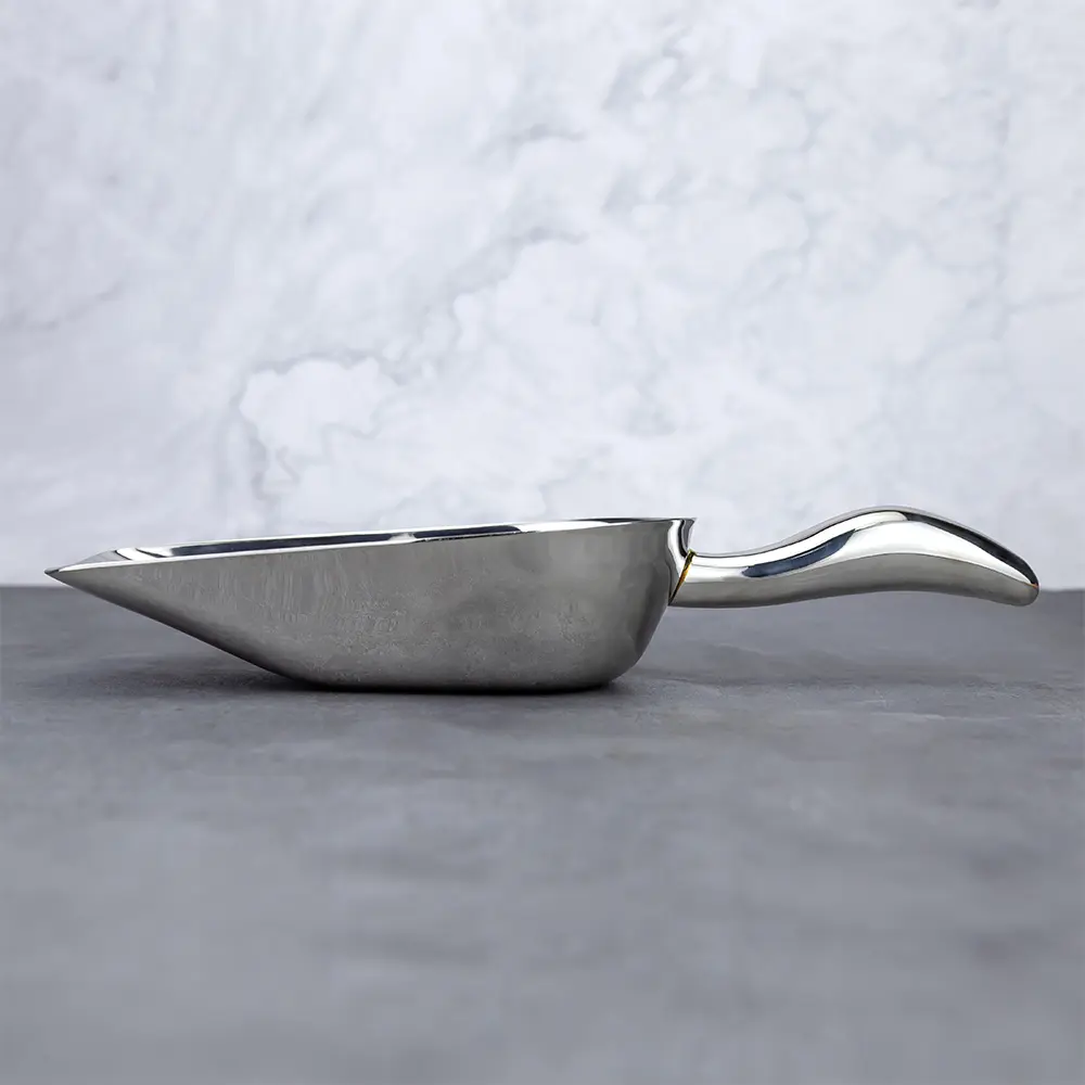 Curved Handle Flat Bottom Stainless Steel Ice Scoop (9).jpg