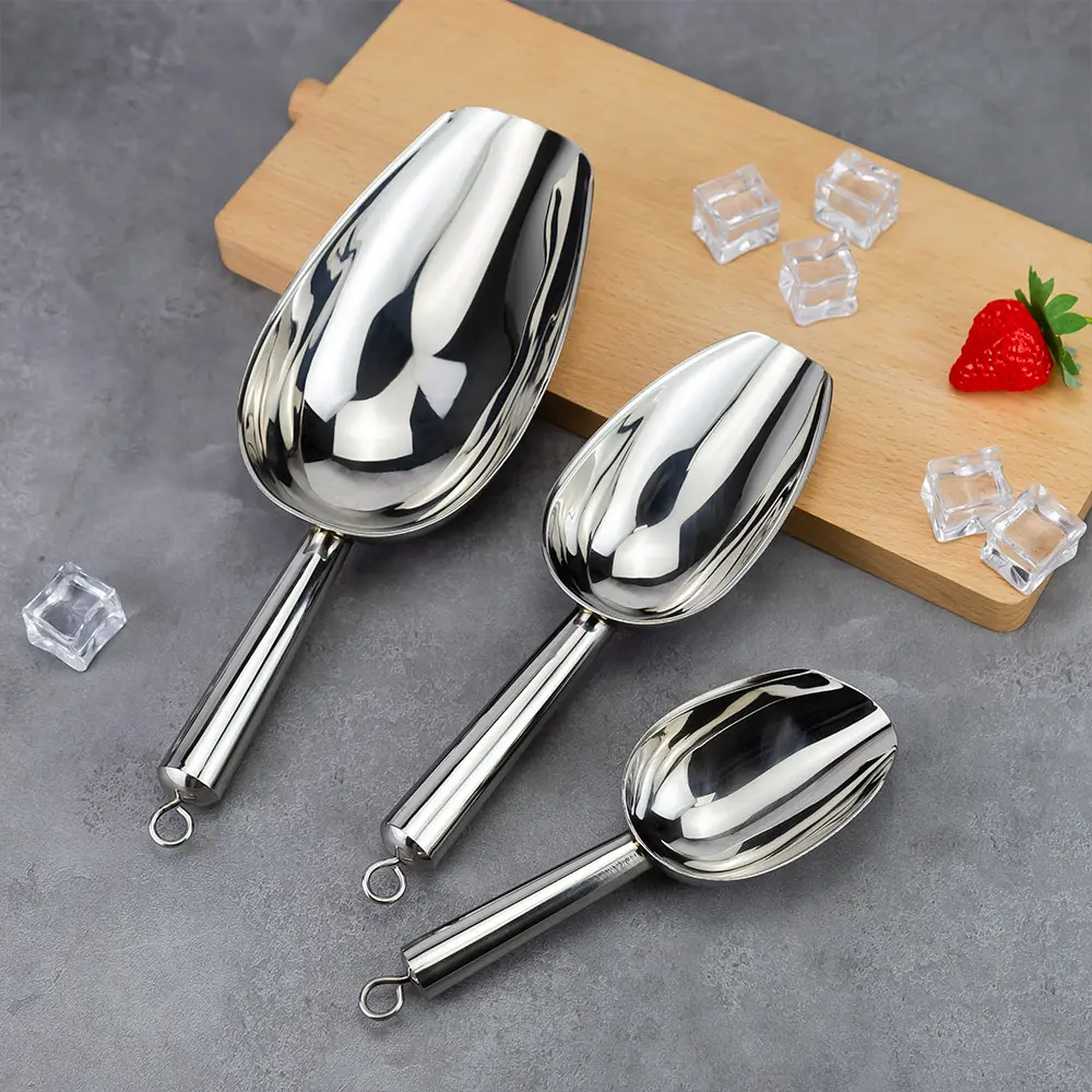 Stainless Steel Ice Scoop With Hanging Hook (17).jpg