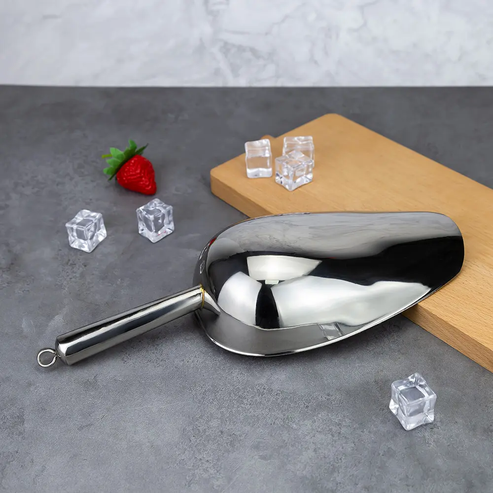 Stainless Steel Ice Scoop With Hanging Hook (10).jpg