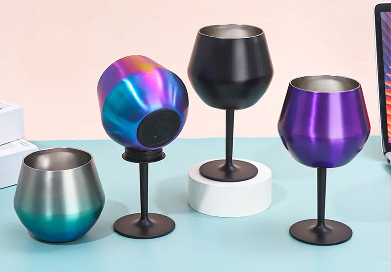The Practical Evolution of the Wine Glass: Detachable Stainless Steel Designs