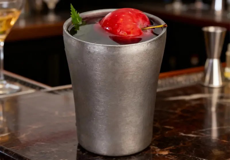 Vibratory Vintage Frosted Metal Drinking Cups (8).jpg