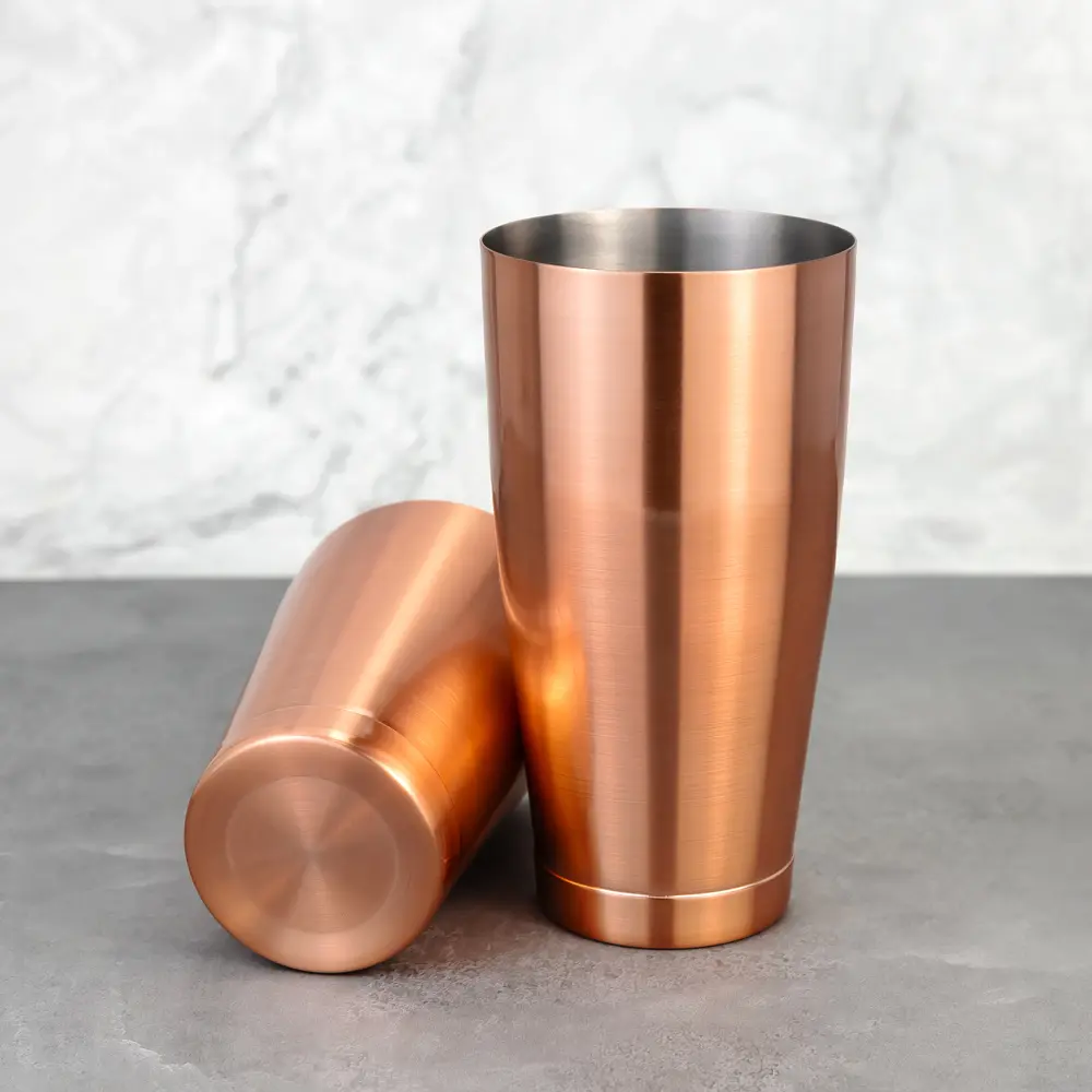 Brushed Surface Colored Boston Cocktail Shaker (2).jpg