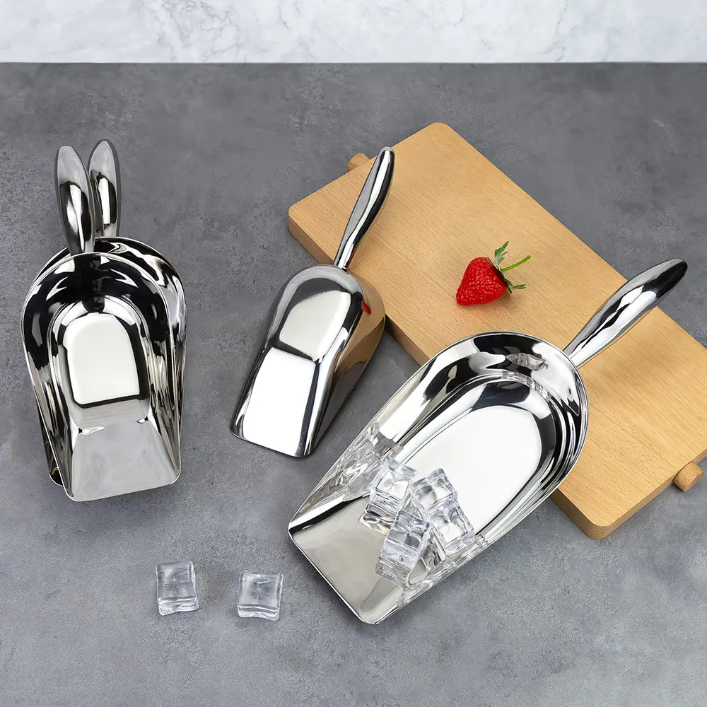 Curved Handle Flat Bottom Stainless Steel Ice Scoop (15).jpg