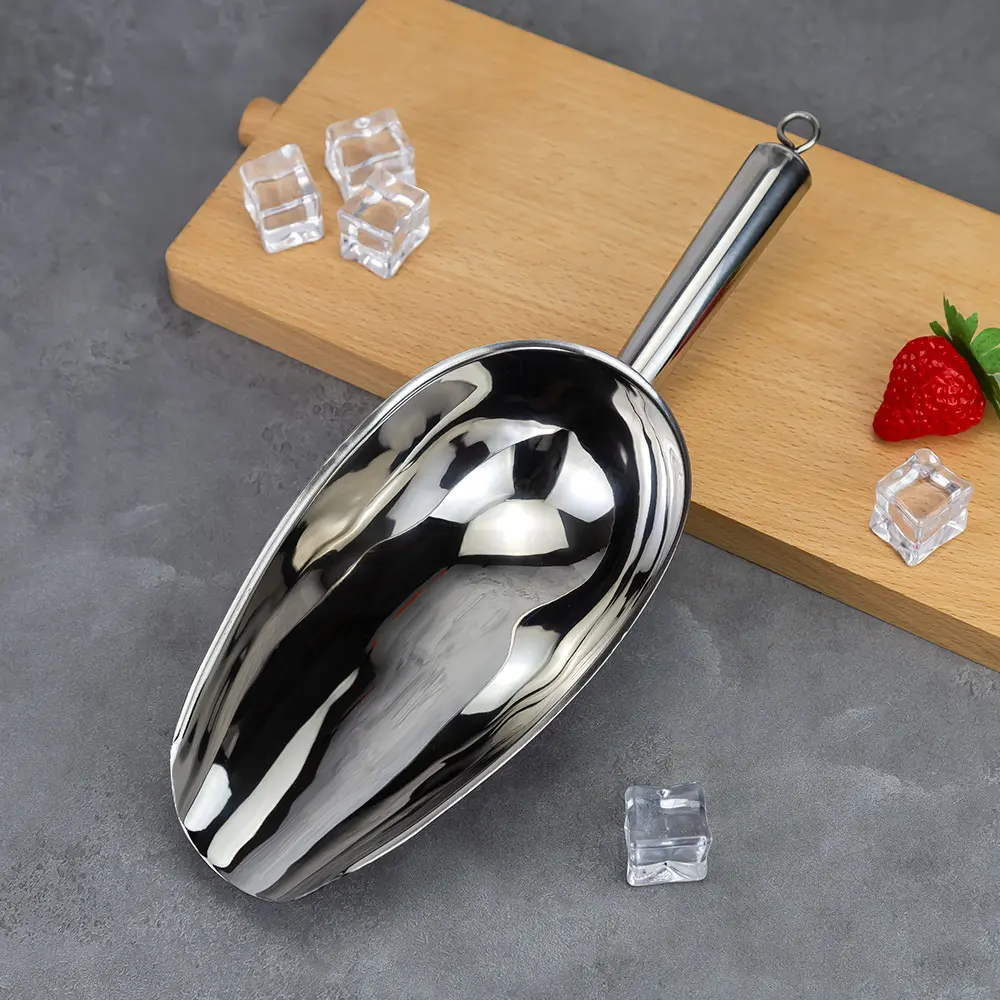 Stainless Steel Ice Scoop With Hanging Hook (6).jpg