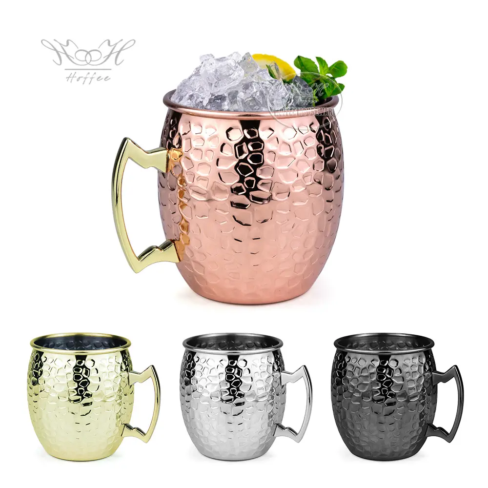 Custom Marble Textured Moscow Mule Mug.jpg