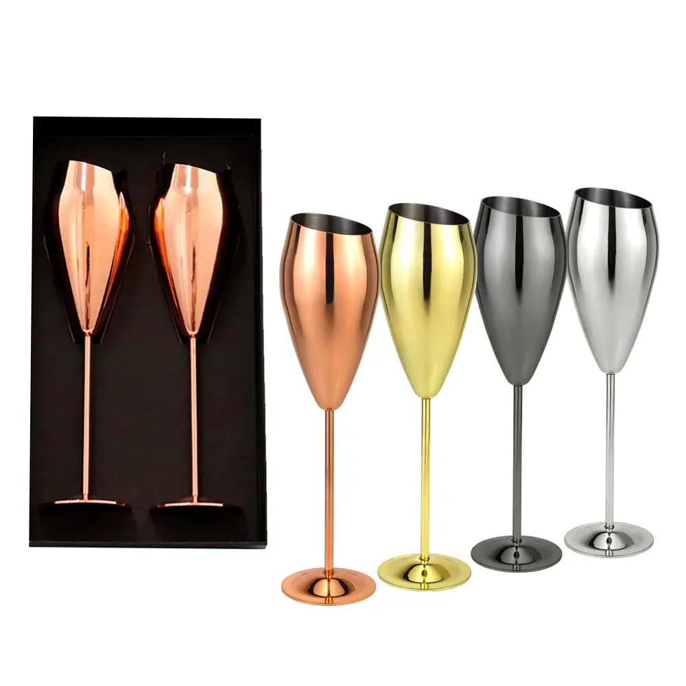 Custom Color Metal Stemmed  Sparking Wine Glass (3).jpg