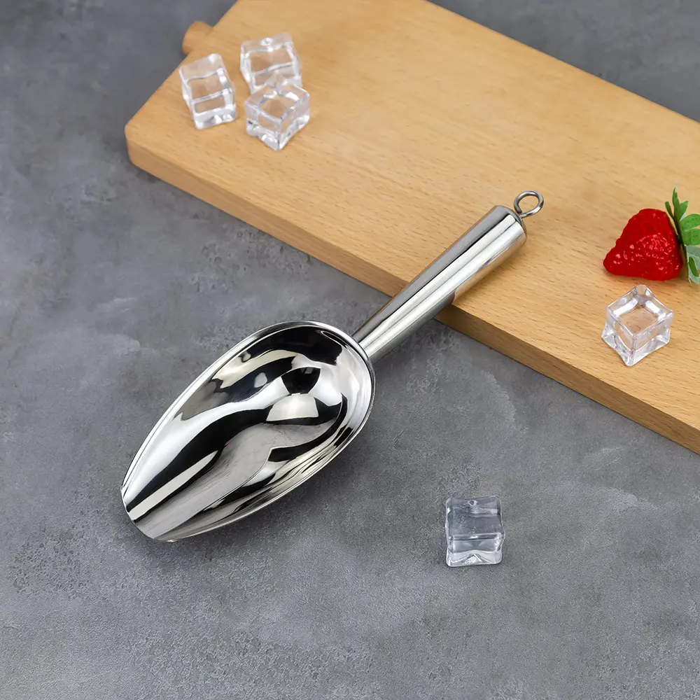 Stainless Steel Ice Scoop With Hanging Hook (3).jpg